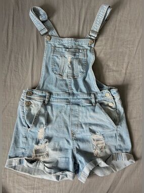 Urban Heritage Light Blue Denim Shorts